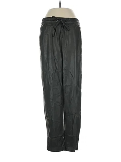 Pre-owned Ann Taylor Loft Track Pants In Black