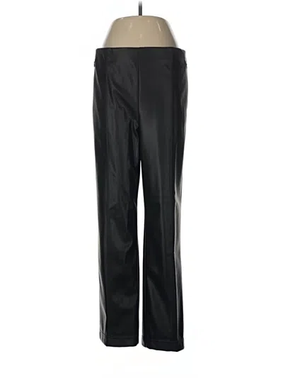 Pre-owned Ann Taylor Loft Track Pants In Black