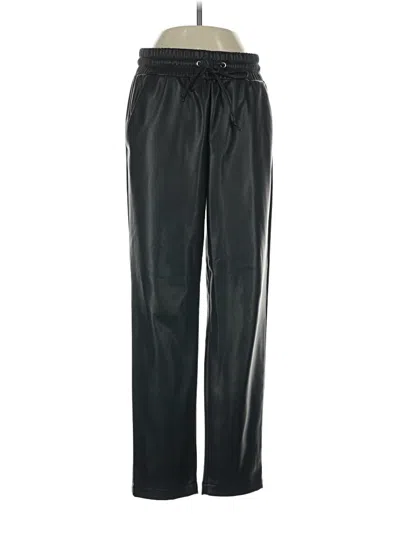Pre-owned Ann Taylor Loft Track Pants In Black
