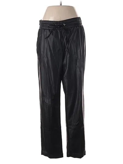 Pre-owned Ann Taylor Loft Track Pants In Black