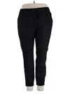 Ann Taylor Loft Track Pants In Black