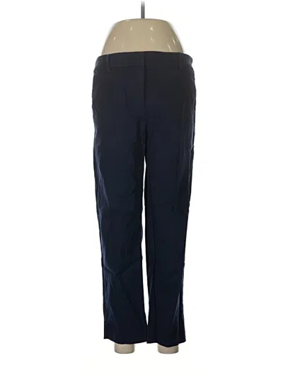 Pre-owned Ann Taylor Loft Track Pants In Blue