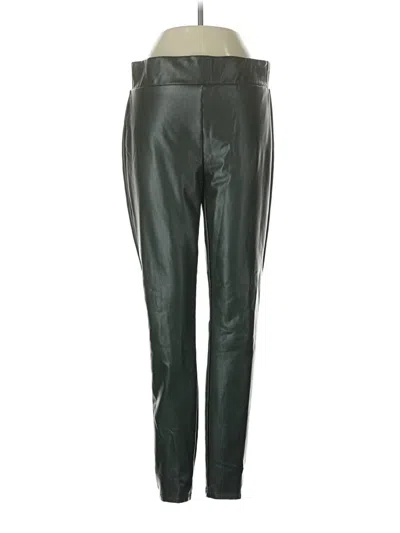 Pre-owned Ann Taylor Loft Track Pants In Green