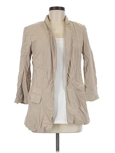 Pre-owned Ann Taylor Loft Trenchcoat In Tan