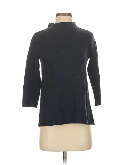 Pre-owned Ann Taylor Loft Turtleneck Sweater In Black