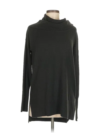 Pre-owned Ann Taylor Loft Turtleneck Sweater In Black