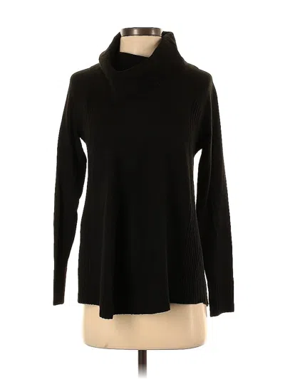 Pre-owned Ann Taylor Loft Turtleneck Sweater In Black