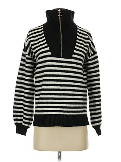 Pre-owned Ann Taylor Loft Turtleneck Sweater In Black