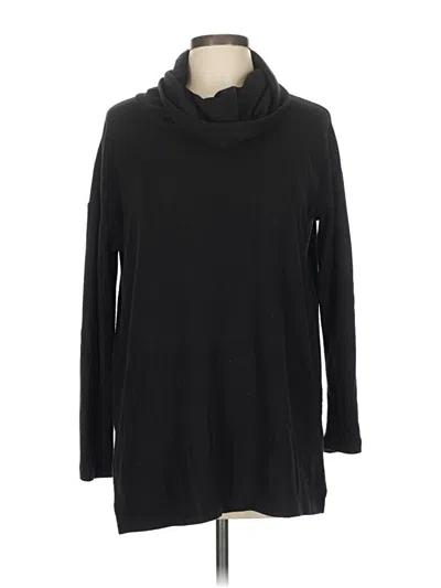 Pre-owned Ann Taylor Loft Turtleneck Sweater In Black