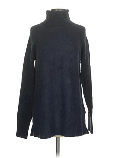 Pre-owned Ann Taylor Loft Turtleneck Sweater In Black