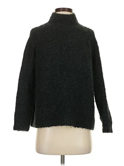 Pre-owned Ann Taylor Loft Turtleneck Sweater In Black
