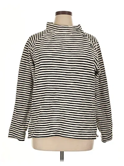 Pre-owned Ann Taylor Loft Turtleneck Sweater In Black