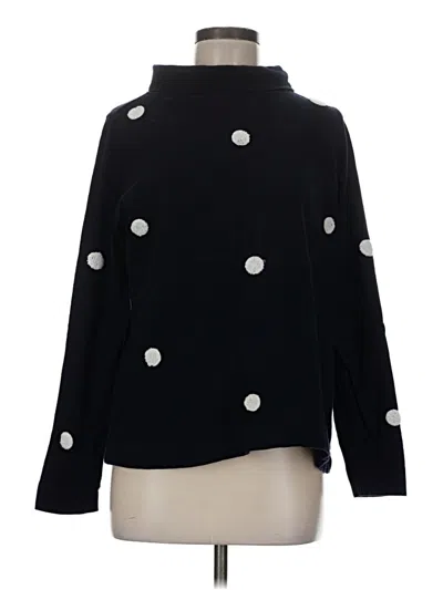 Pre-owned Ann Taylor Loft Turtleneck Sweater In Black
