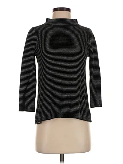 Pre-owned Ann Taylor Loft Turtleneck Sweater In Black