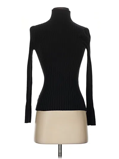 Pre-owned Ann Taylor Loft Turtleneck Sweater In Black