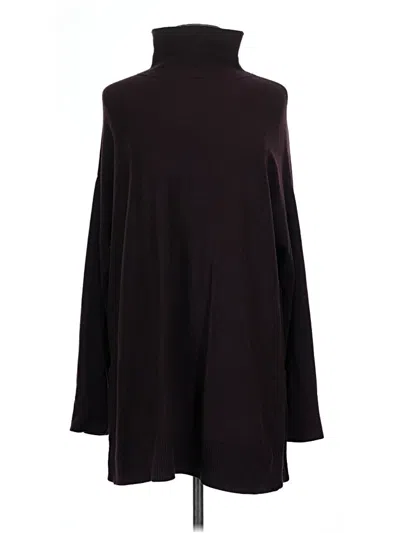 Pre-owned Ann Taylor Loft Turtleneck Sweater In Black
