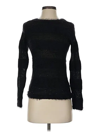 Pre-owned Ann Taylor Loft Turtleneck Sweater In Black