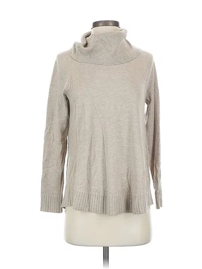 Pre-owned Ann Taylor Loft Turtleneck Sweater In Brown