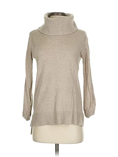 Pre-owned Ann Taylor Loft Turtleneck Sweater In Brown