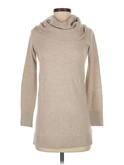 Pre-owned Ann Taylor Loft Turtleneck Sweater In Brown