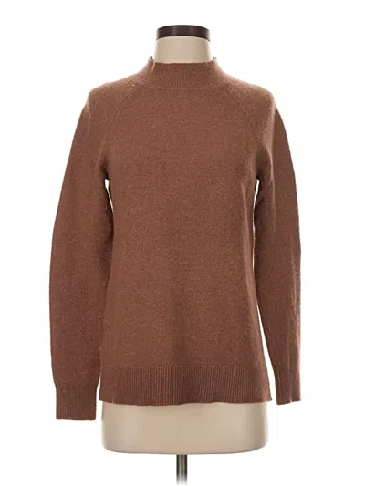 Pre-owned Ann Taylor Loft Turtleneck Sweater In Brown