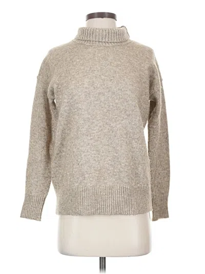 Pre-owned Ann Taylor Loft Turtleneck Sweater In Brown
