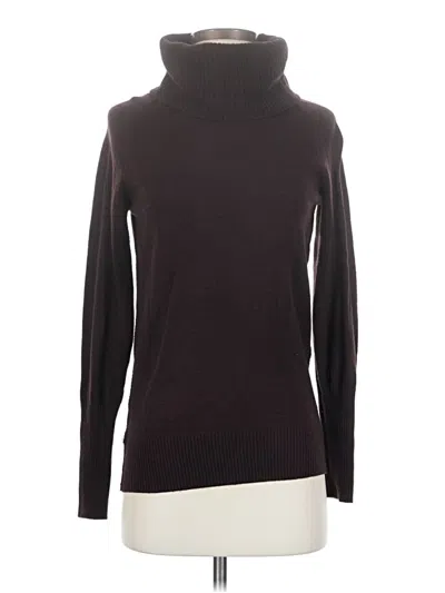 Pre-owned Ann Taylor Loft Turtleneck Sweater In Brown