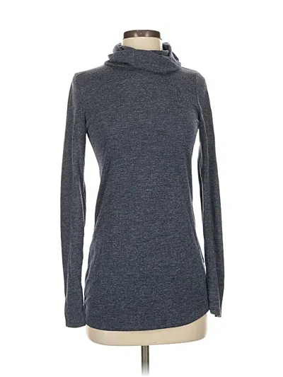 Pre-owned Ann Taylor Loft Turtleneck Sweater In Gray