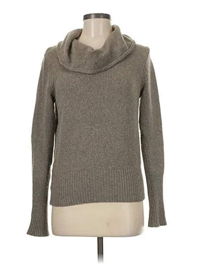 Pre-owned Ann Taylor Loft Turtleneck Sweater In Gray