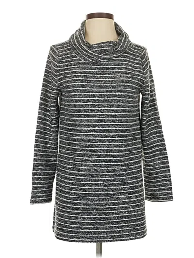 Pre-owned Ann Taylor Loft Turtleneck Sweater In Gray