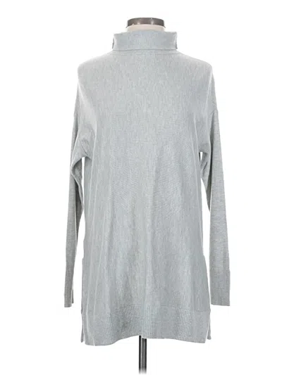 Ann Taylor Loft Turtleneck Sweater In Gray