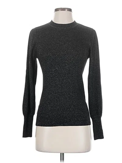 Pre-owned Ann Taylor Loft Turtleneck Sweater In Gray