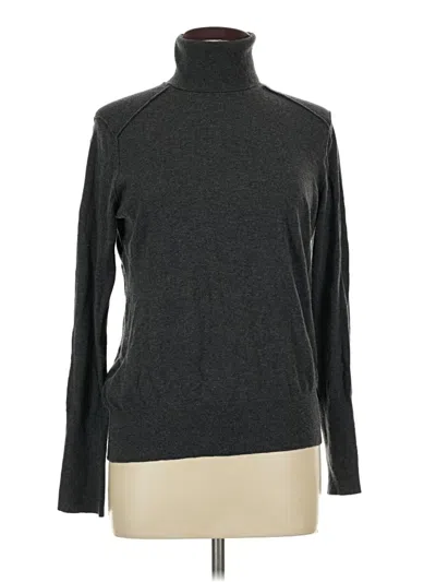 Pre-owned Ann Taylor Loft Turtleneck Sweater In Gray