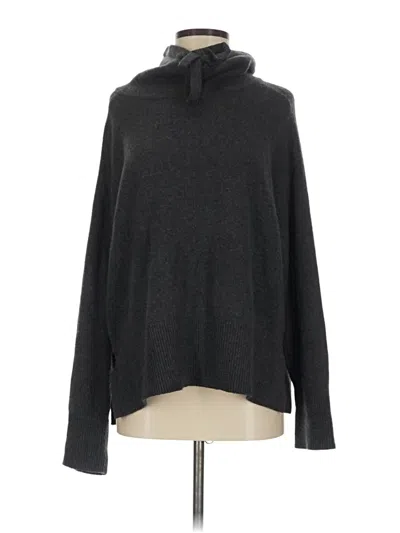 Pre-owned Ann Taylor Loft Turtleneck Sweater In Gray