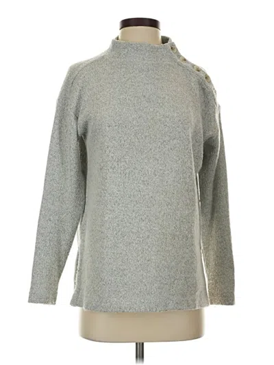 Pre-owned Ann Taylor Loft Turtleneck Sweater In Gray