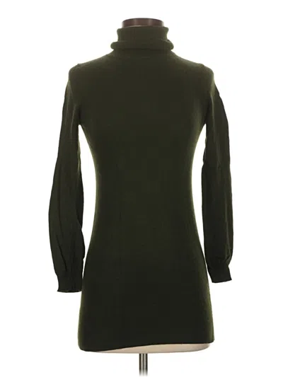 Pre-owned Ann Taylor Loft Turtleneck Sweater In Green