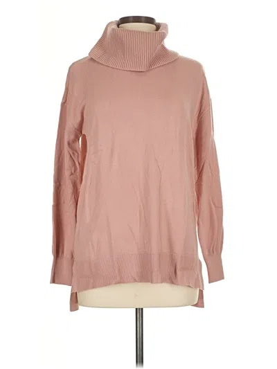 Ann Taylor Loft Turtleneck Sweater In Pink