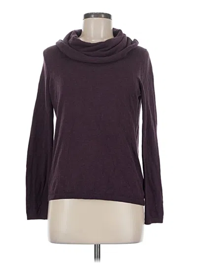 Pre-owned Ann Taylor Loft Turtleneck Sweater In Purple