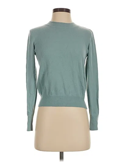 Pre-owned Ann Taylor Loft Turtleneck Sweater In Teal