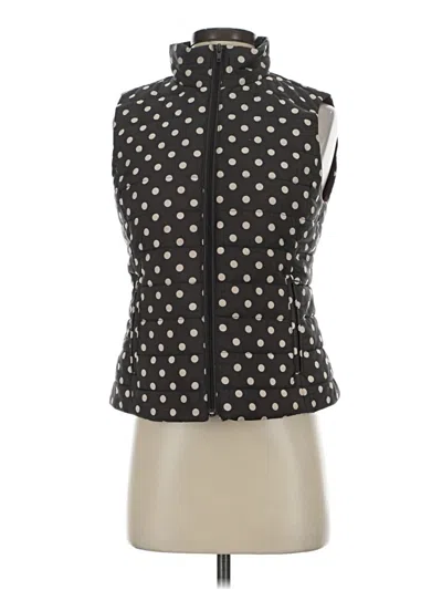 Pre-owned Ann Taylor Loft Vest In Black