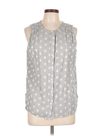 Pre-owned Ann Taylor Loft Vest In Gray