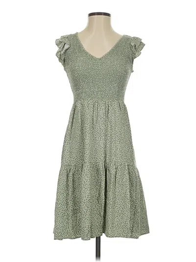 Pre-owned Ann Taylor Loft Vest In Green