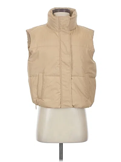 Ann Taylor Loft Vest In Tan