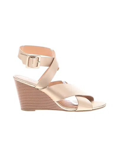 Pre-owned Ann Taylor Loft Wedges In Ivory