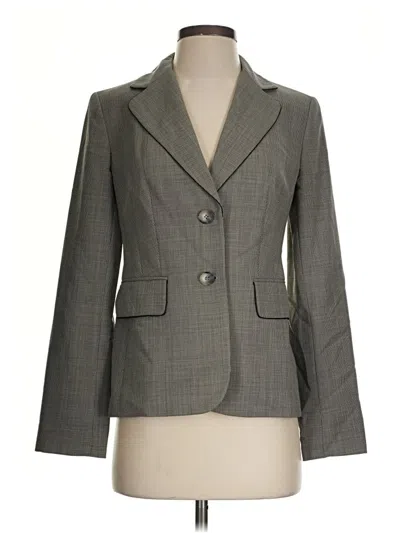 Ann Taylor Loft Wool Blazer Jacket In Blue