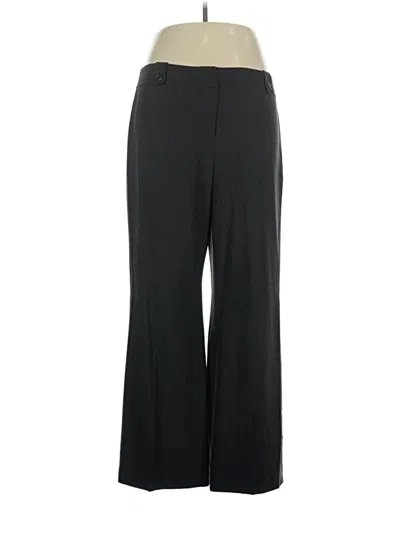 Pre-owned Ann Taylor Loft Wool Pants In Black