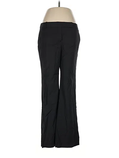 Pre-owned Ann Taylor Loft Wool Pants In Black