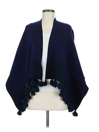 Pre-owned Ann Taylor Loft Wrap In Blue