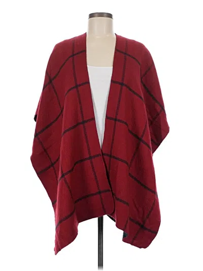 Pre-owned Ann Taylor Loft Wrap In Red