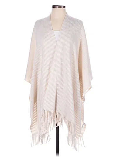Pre-owned Ann Taylor Loft Wrap In White